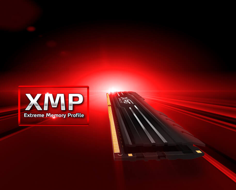 זכרון XPG GAMMIX D10 16GB CL16 DDR4 Black