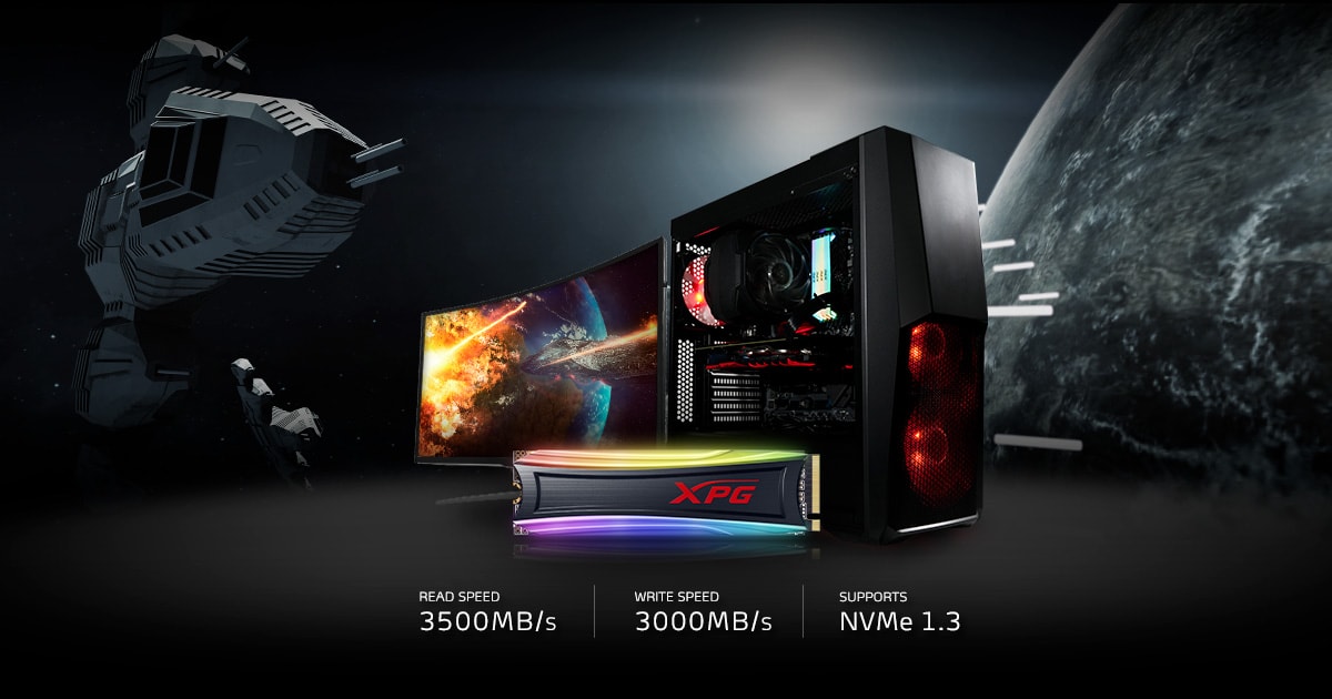 Ssd xpg spectrix s40g hotsell